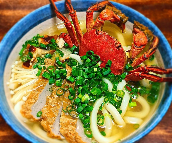 ツガニうどん